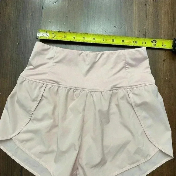 3/$10 Bundle Love Tree Butterfly Split Side Shorts Size S Pink Active Workout - Picture 7 of 9